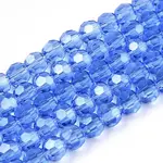 Electroplate Glass Bead Strands
