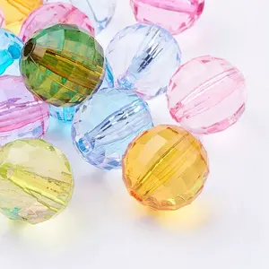 Transparent Acrylic Beads
