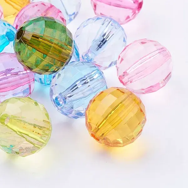 Transparent Acrylic Beads
