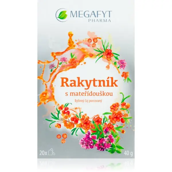 Megafyt Rayktníkový čaj s mateřídouškou bylinný čaj pro posílení imunity 20x2 g