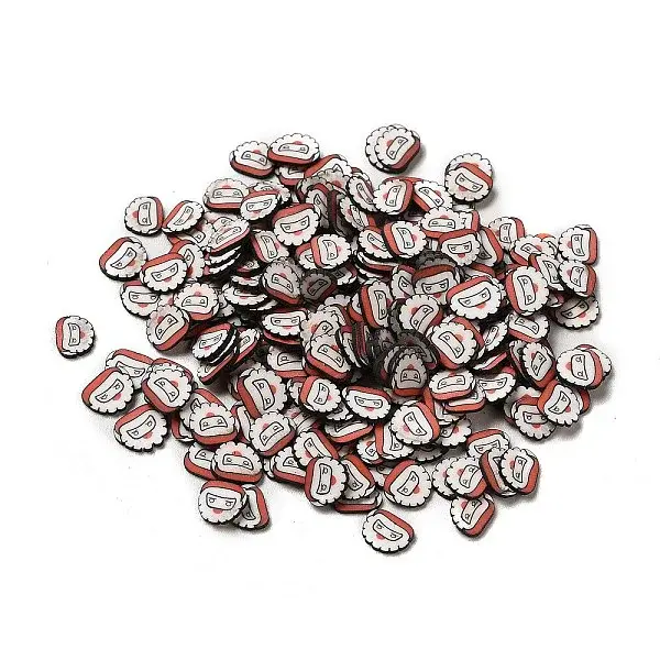 Christmas Theme Handmade Polymer Clay Beads