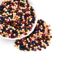Opaque Colours Glass Seed Beads
