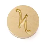 Golden Tone Brass Letter Stamps