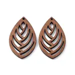 Walnut Wood Laser Cut Pendants