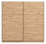 Šatní skříň s posuvnými dveřmi catalina 220 - dub artisan