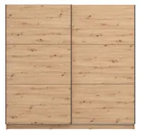 Šatní skříň s posuvnými dveřmi catalina 220 - dub artisan