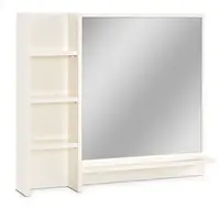 Zrkadlo andy - béžová