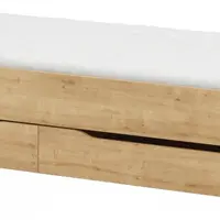 Prístelka 90x200 s úložným priestorom cody modular - dub