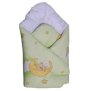 Detská zavinovačka obláčik - zelená