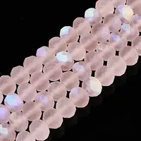 Transparent Glass Beads Strands