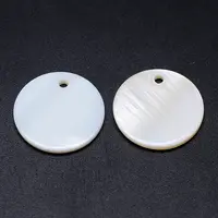 Natural White Shell Mother of Pearl Shell Pendants
