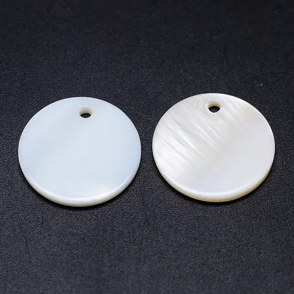 Natural White Shell Mother of Pearl Shell Pendants
