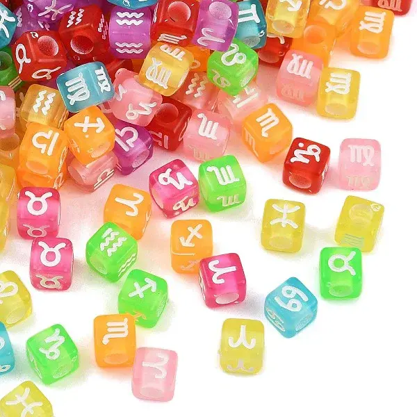 Opaque Acrylic Beads