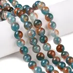 Dyed Natural White Jade Beads Strands