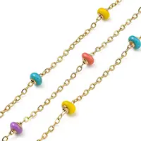 304 Stainless Steel Enamel Link Chains