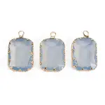 Transparent Glass Pendants