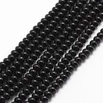 Natural Black Onyx Beads Strands