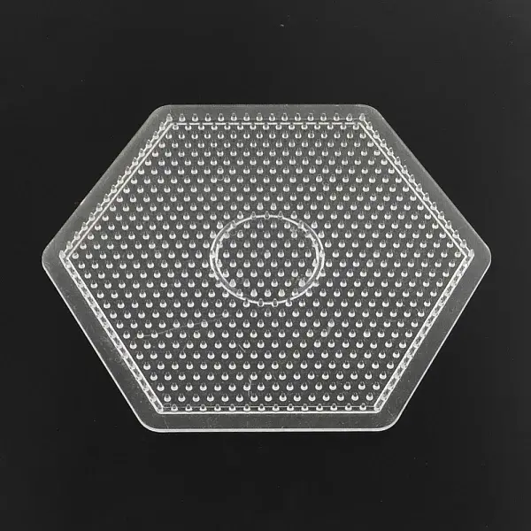 Hexagon ABC Plastic Pegboards used for 5x5mm DIY Fuse Beads