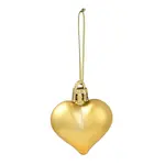 Valentine's Day Electroplate Plastic Heart Pendants Decorations