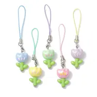 Flower Acrylic Mobile Straps