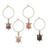 Alloy Enamel Wine Glass Charms