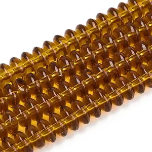 Transparent Glass Beads Strands