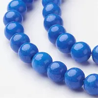 Natural Mashan Jade Round Beads Strands