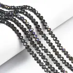 Electroplate Glass Beads Strands