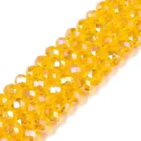 Electroplate Glass Beads Strands