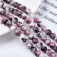 Natural Dyed Persian Jade Gemstone Bead Strands
