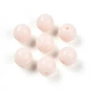 Opaque Solid Color Glass Beads