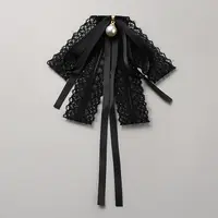 Bowknot Polyester Gauze Brooch