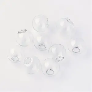 Round Mechanized One Hole Blown Glass Globe Ball Bottles