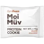 GymBeam MoiMüv Protein Cookie proteinová sušenka příchuť Double Chocolate 75 g