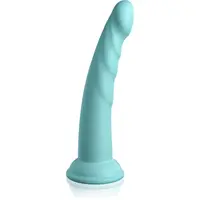 Pipedream Dillio Platinum Slim Seven dildo Turqoise 20,5 cm