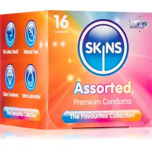 Skins Assorted kondomy mix 16 ks