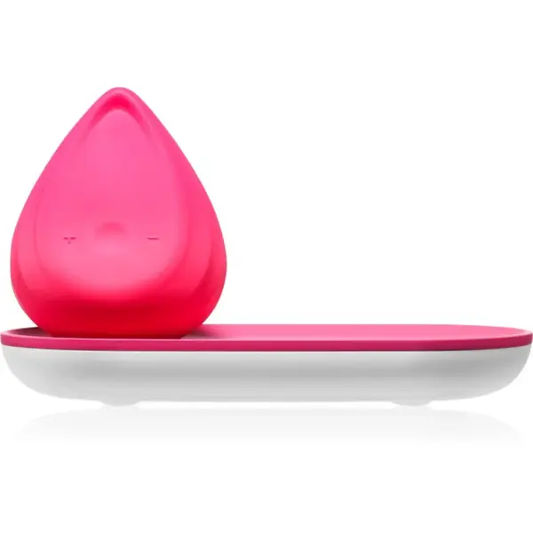 Biird Evii vibrátor s nabíjecím stojanem Pink 7 cm