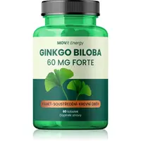 Movit Energy Ginkgo Biloba 60 mg forte kapsle pro normální činnost srdce a mozku 90 cps