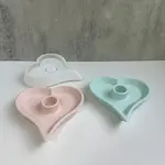 DIY Heart Shape Candlestick Silicone Molds