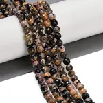 Natural Fire Crackle Agate Beads Strands