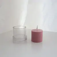 DIY Plastic Pillar Candle Molds