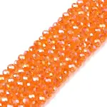 Electroplate Glass Beads Strands