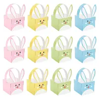 Rabbit Paper Storage Gift Boxes with Handle
