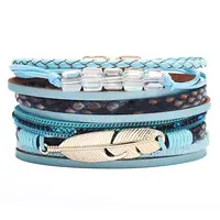 PU Leather Multi-strand Bracelets