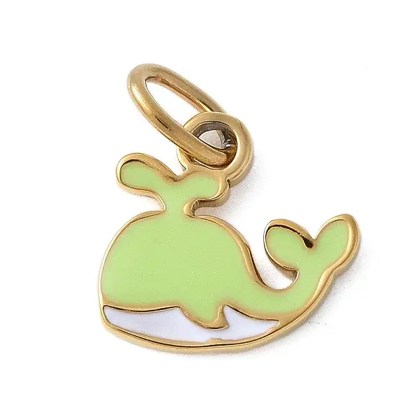 304 Stainless Steel Enamel Charms