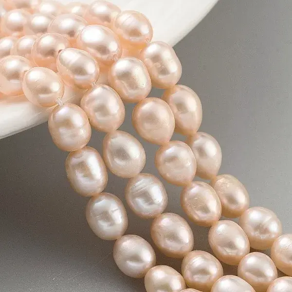 Natural Cultured Freshwater Pearl Beads Strands