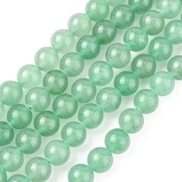 Natural Green Aventurine Beads Strands
