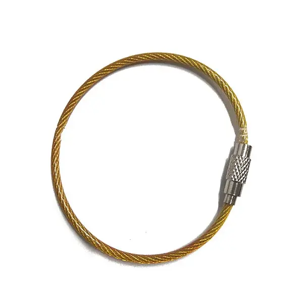 Stainless Steel Cable Wire Keychain