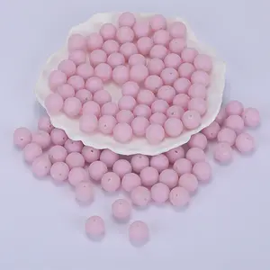 Round Silicone Focal Beads