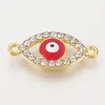 Alloy Rhinestone Links connectors